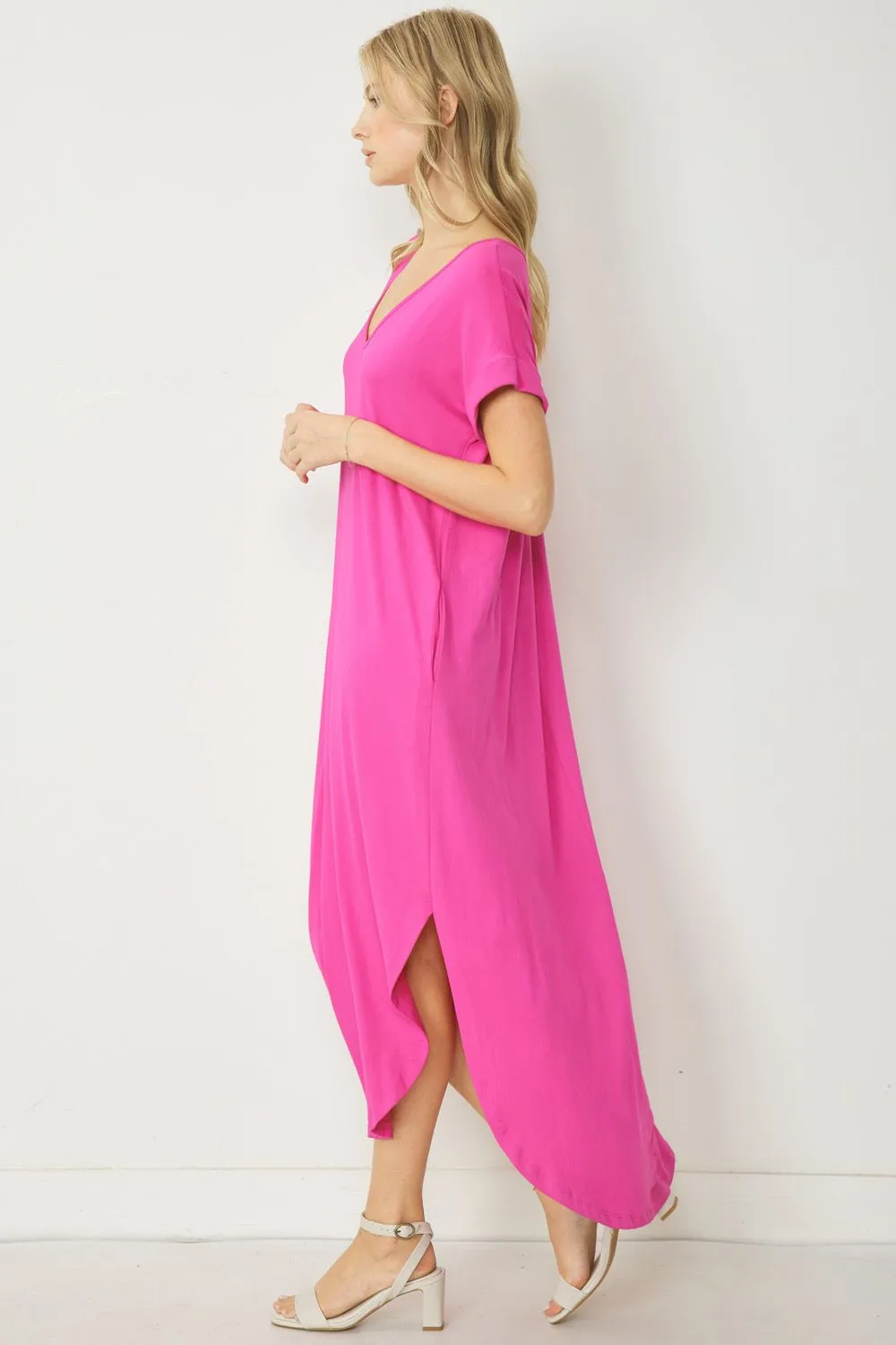 Luxe T-shirt dress ￼