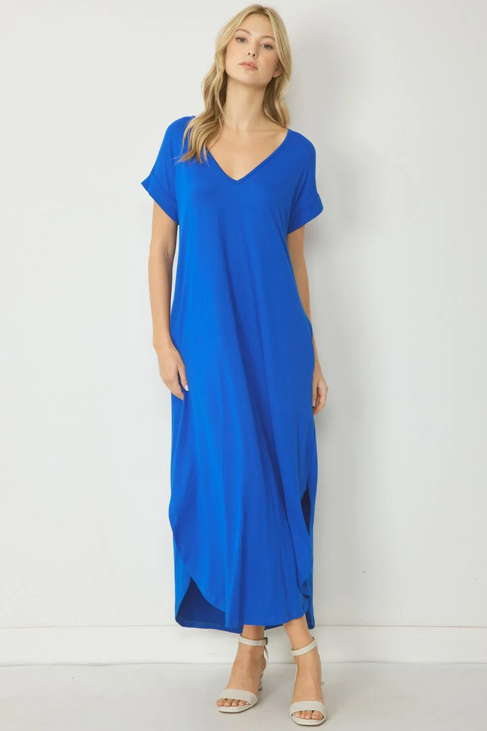 Luxe T-shirt dress ￼