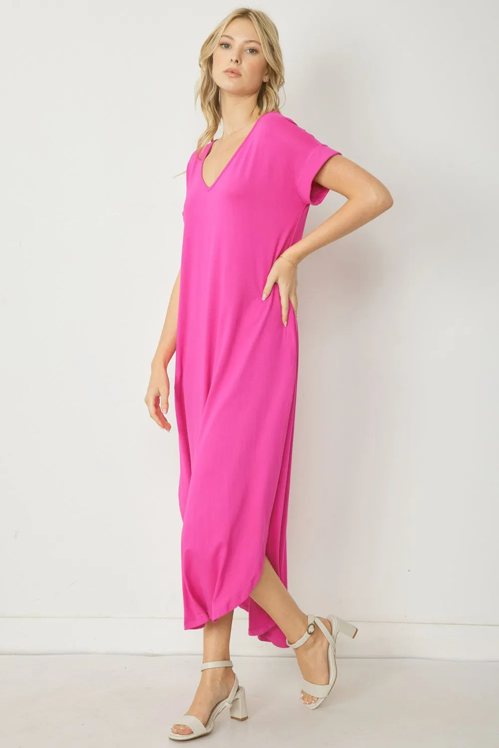 Luxe T-shirt dress ￼