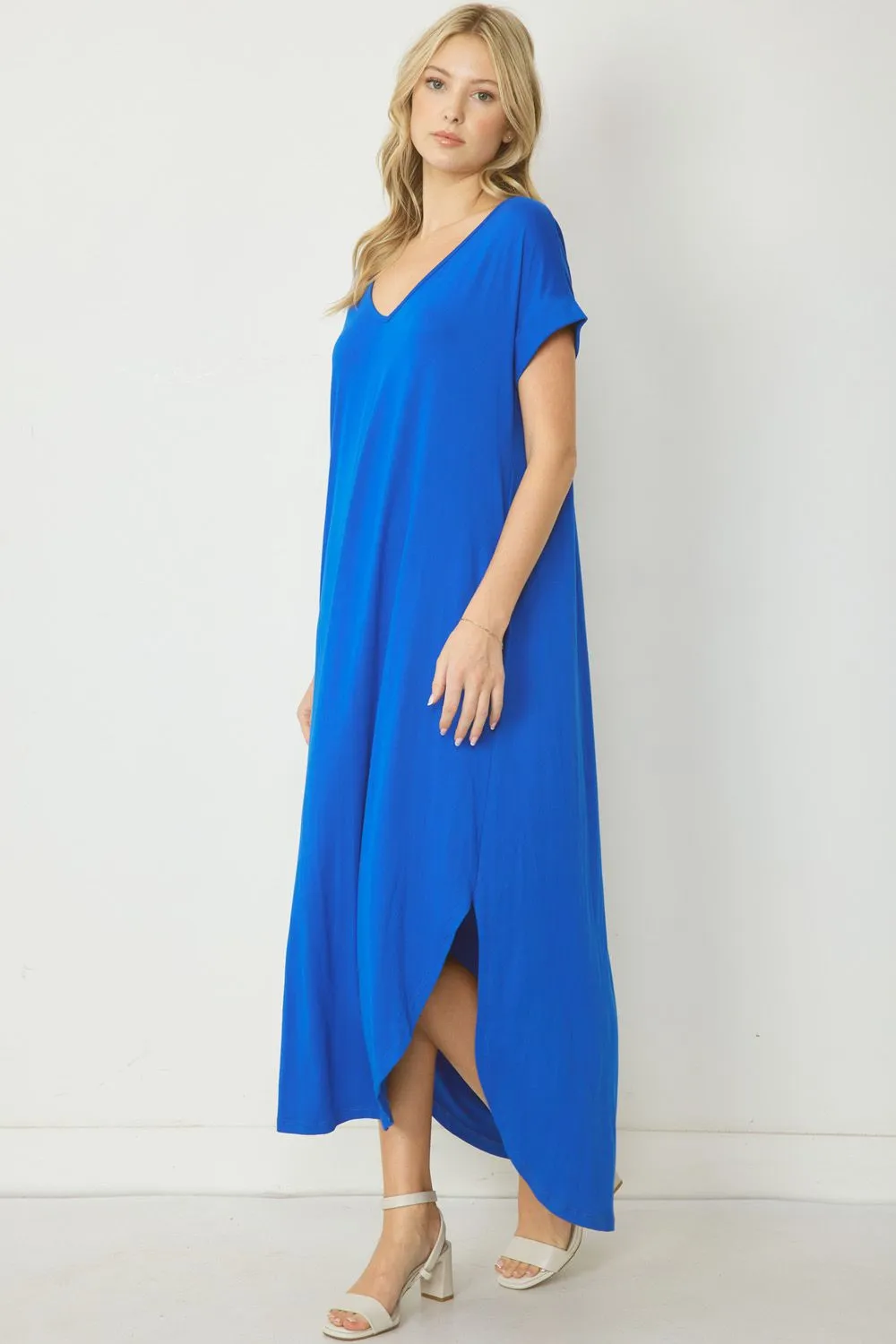 Luxe T-shirt dress ￼
