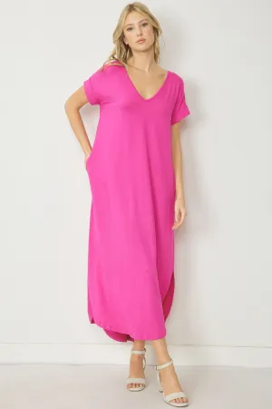 Luxe T-shirt dress ￼