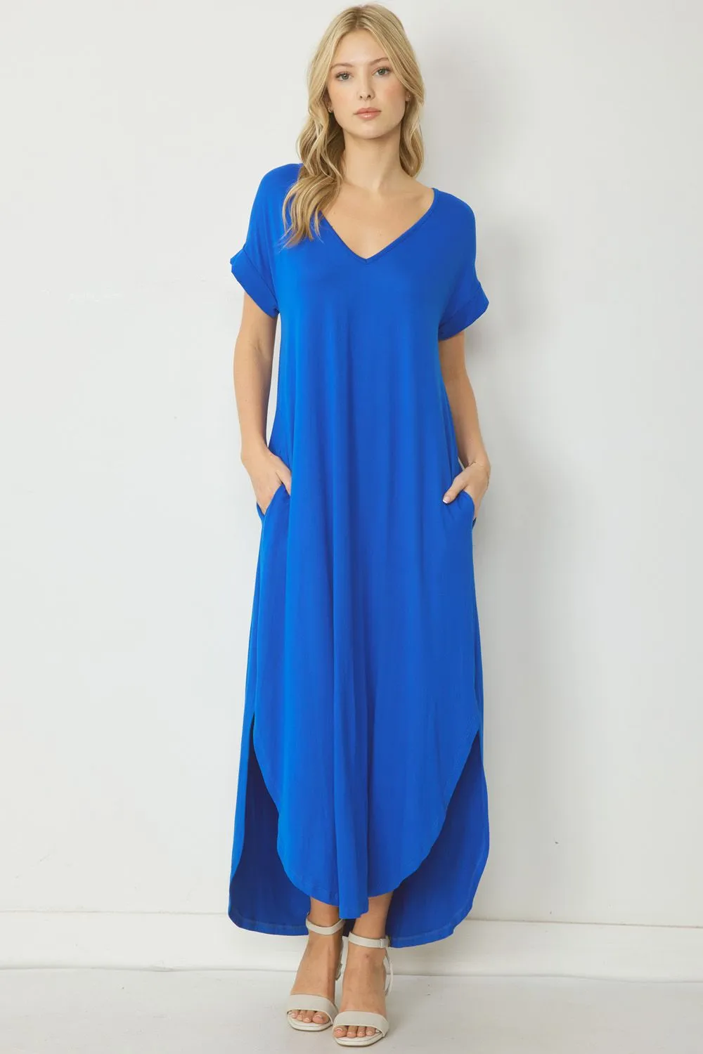 Luxe T-shirt dress ￼