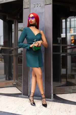 Madam Mystique Victoria One Shoulder Dress