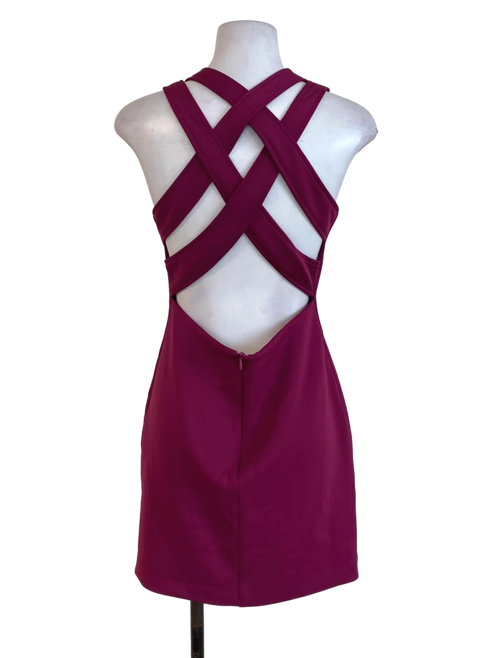 Magenta Sheath Dress TCL