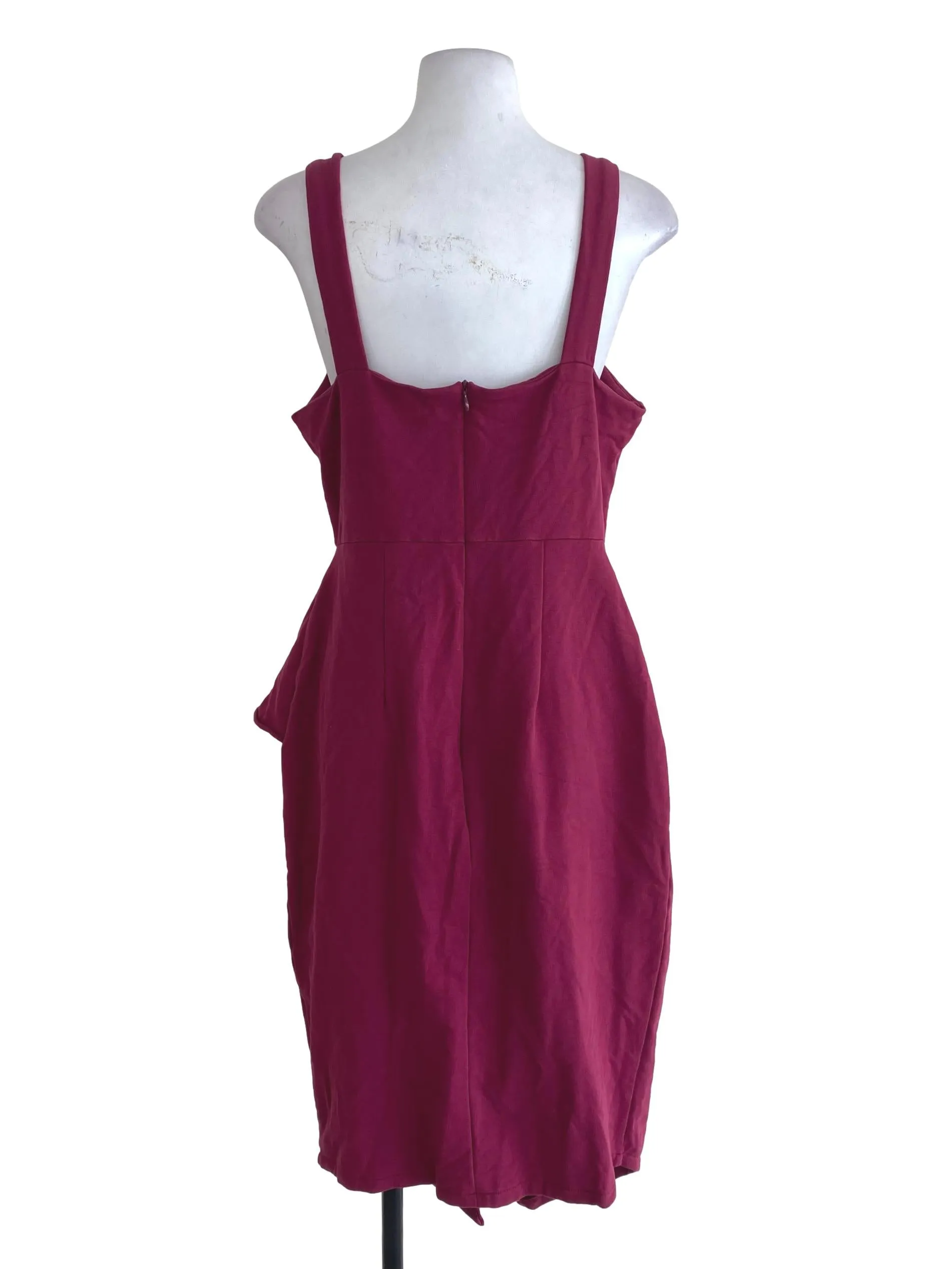 Magenta Sheath Dress