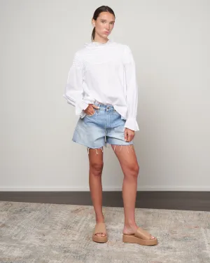 majorelle top - white