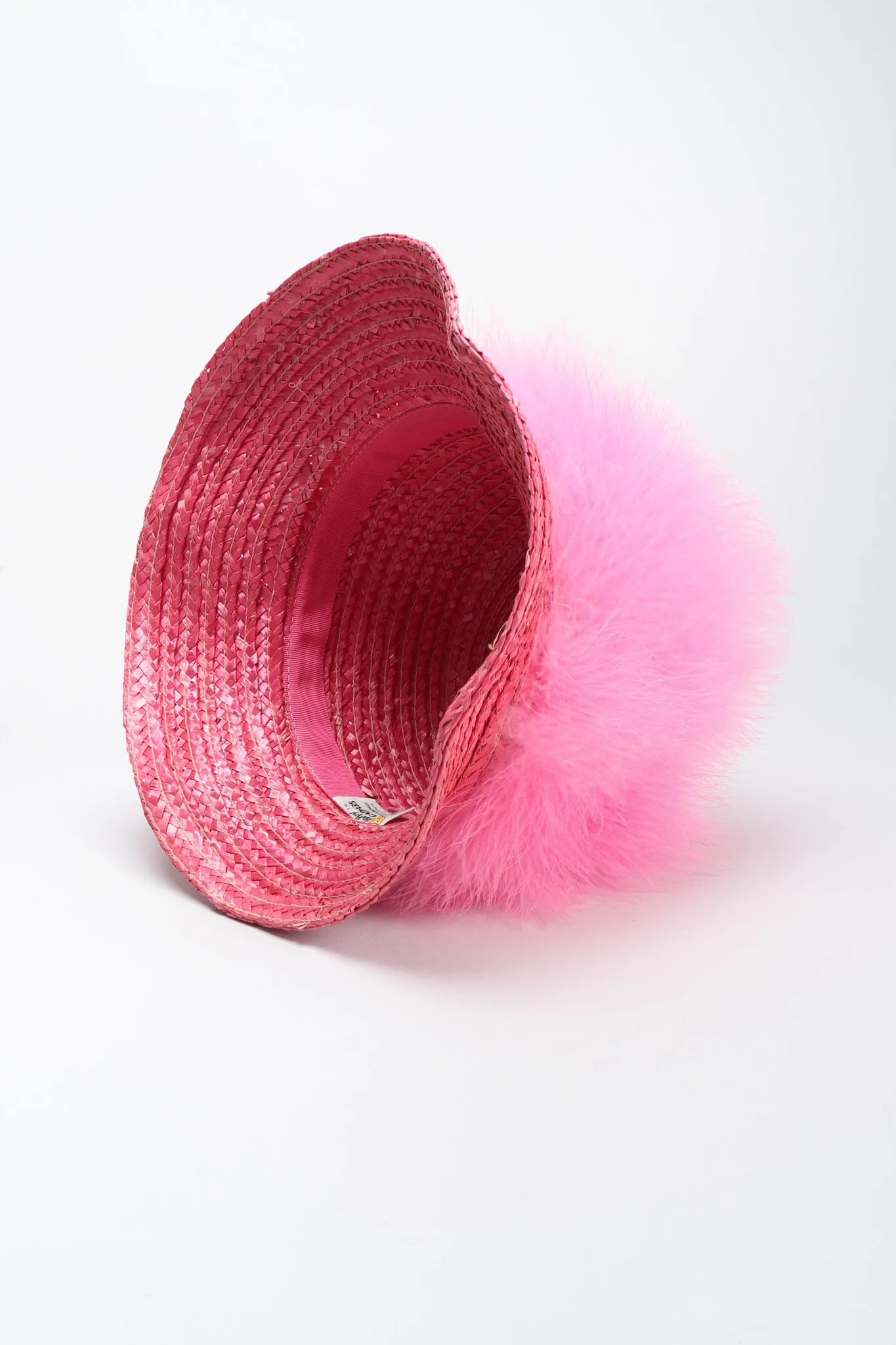 Marabou Bubblegum Puff Hat