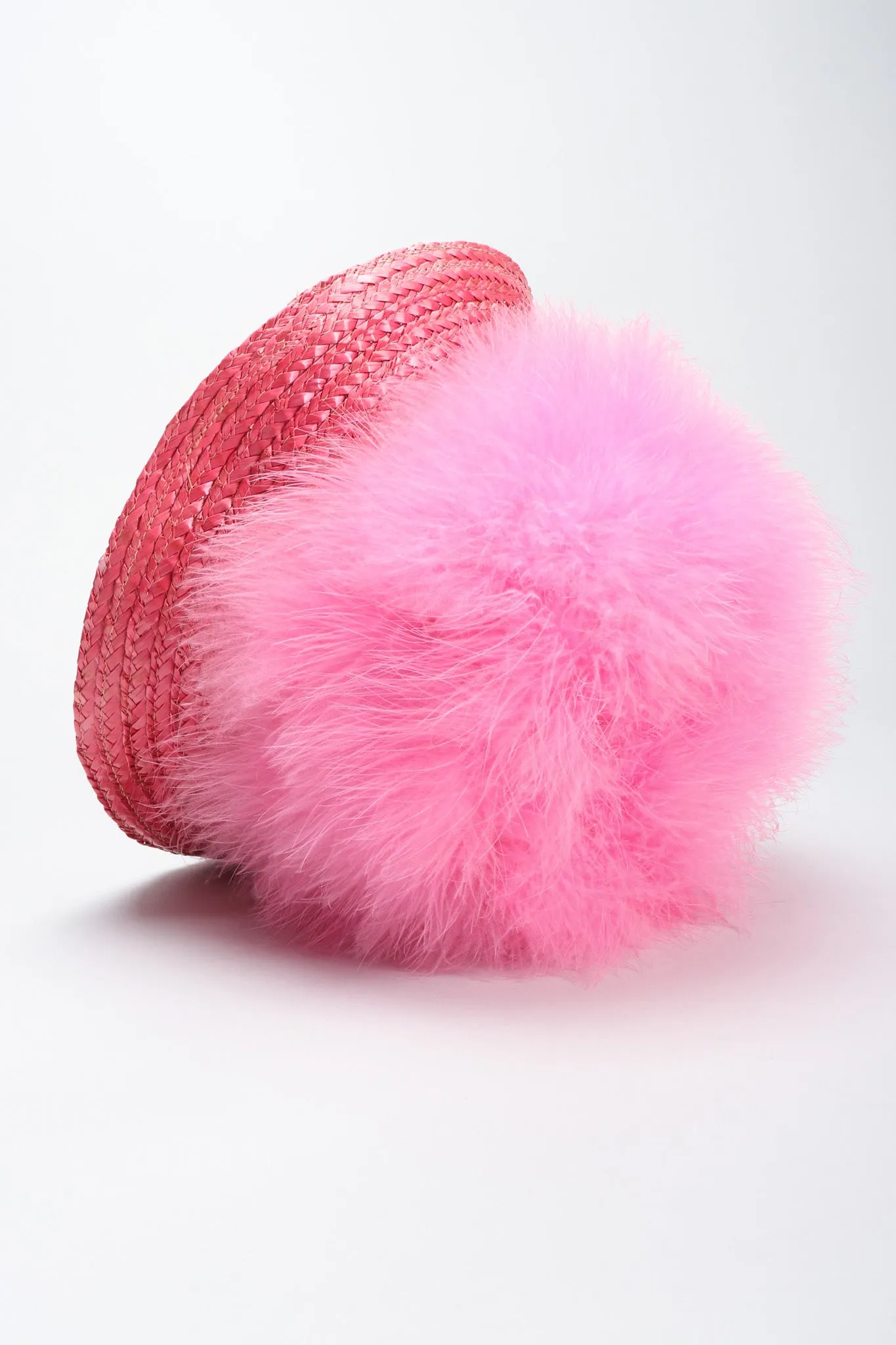Marabou Bubblegum Puff Hat