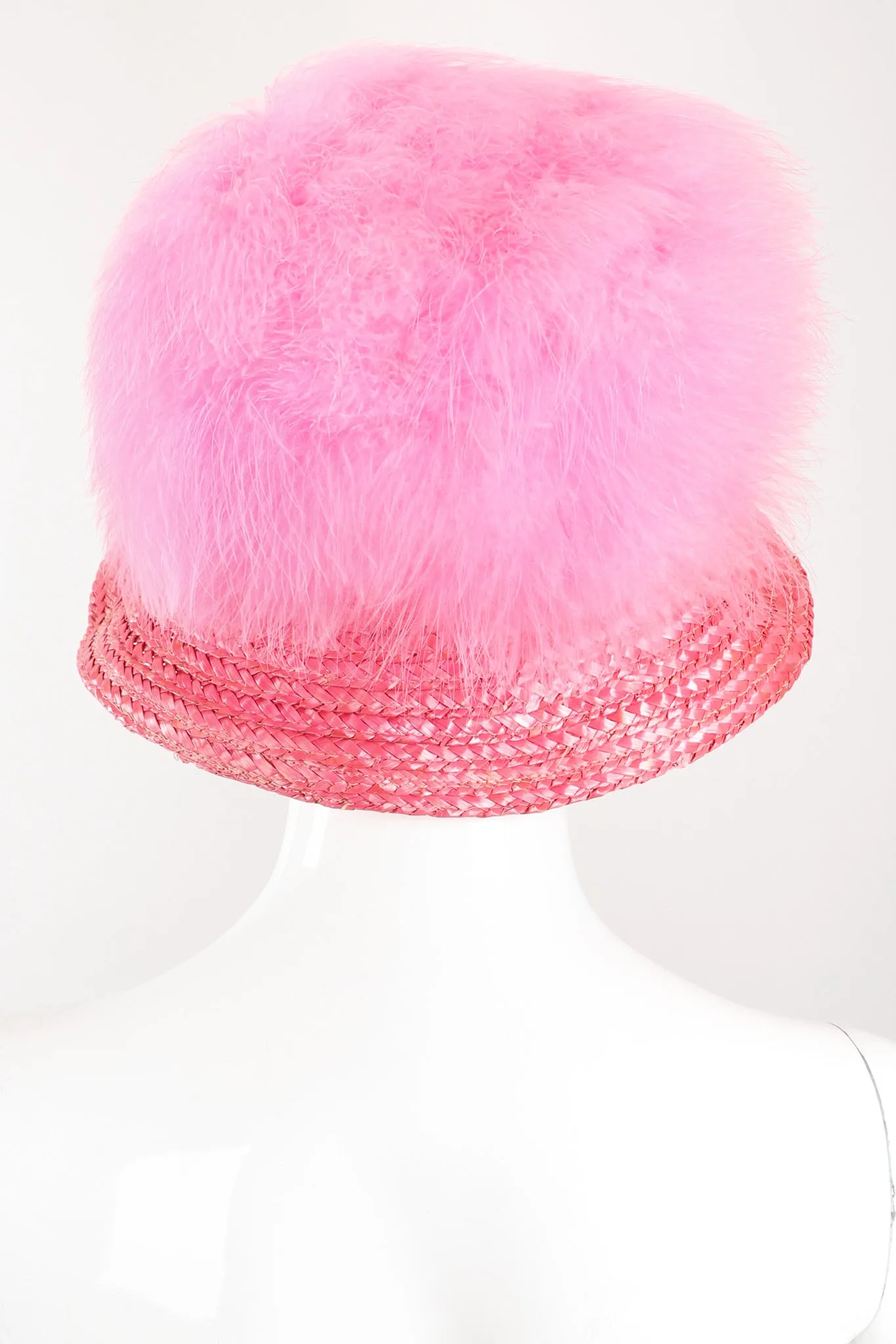 Marabou Bubblegum Puff Hat