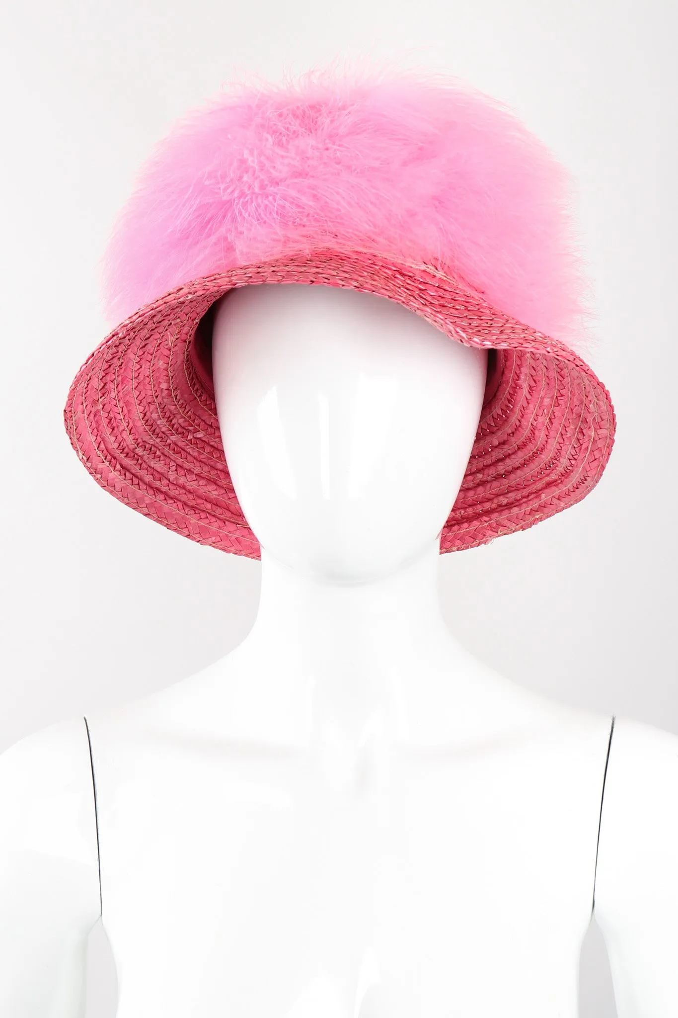 Marabou Bubblegum Puff Hat