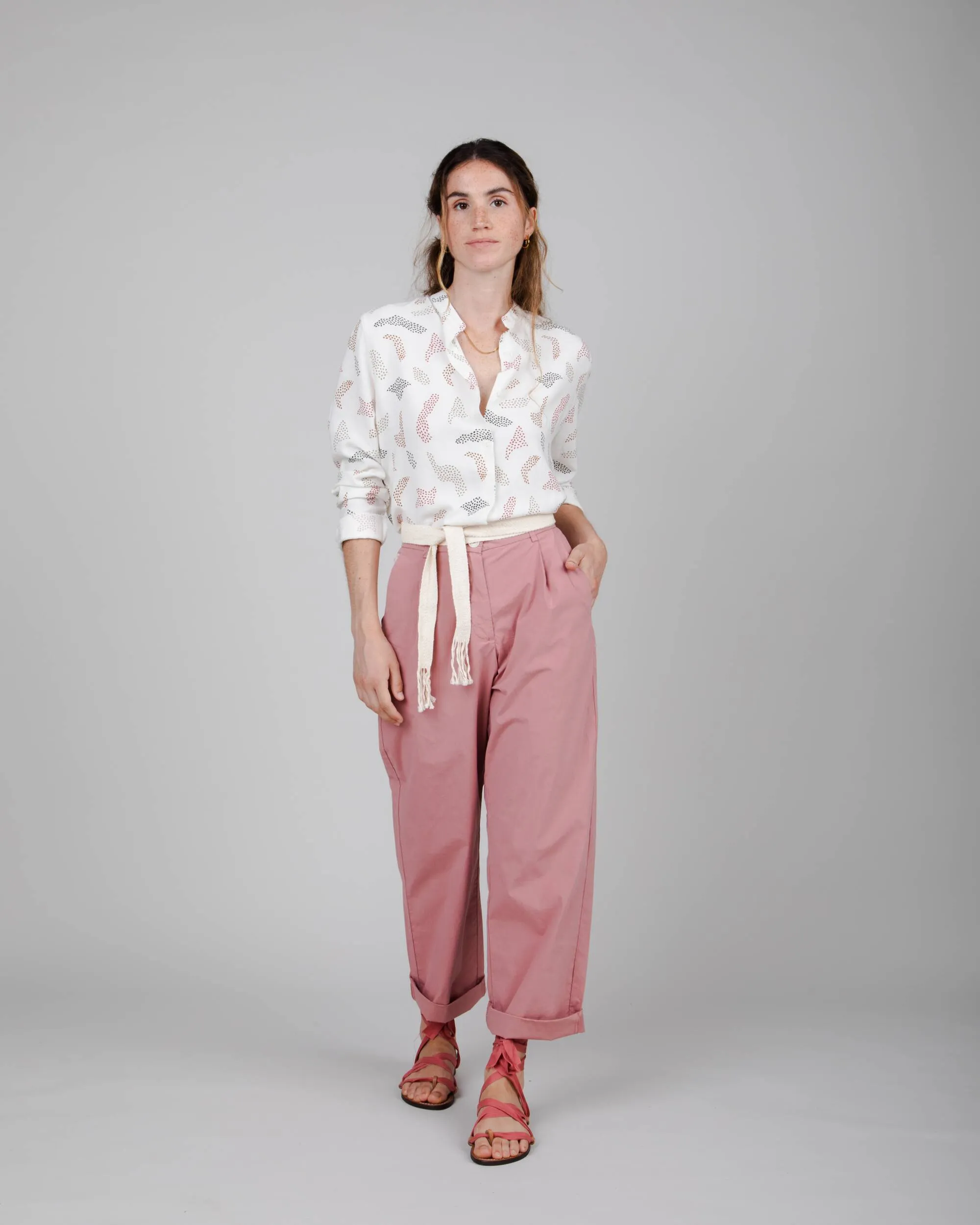 Maria Mao Blouse White