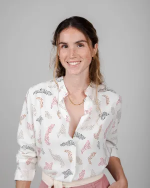 Maria Mao Blouse White