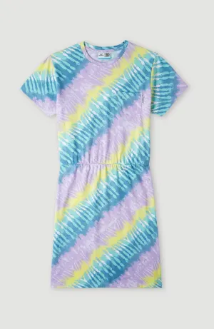 Masina Jersey Print-Kleid | Blue Tie Dye