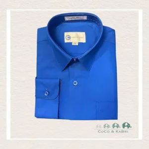 Mavezzano Dress Shirt - Sateen Royal Blue