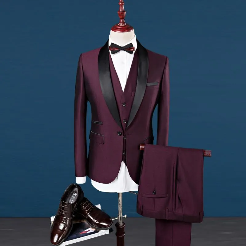Men's 3 Piece Tuxedo Up To 4XL