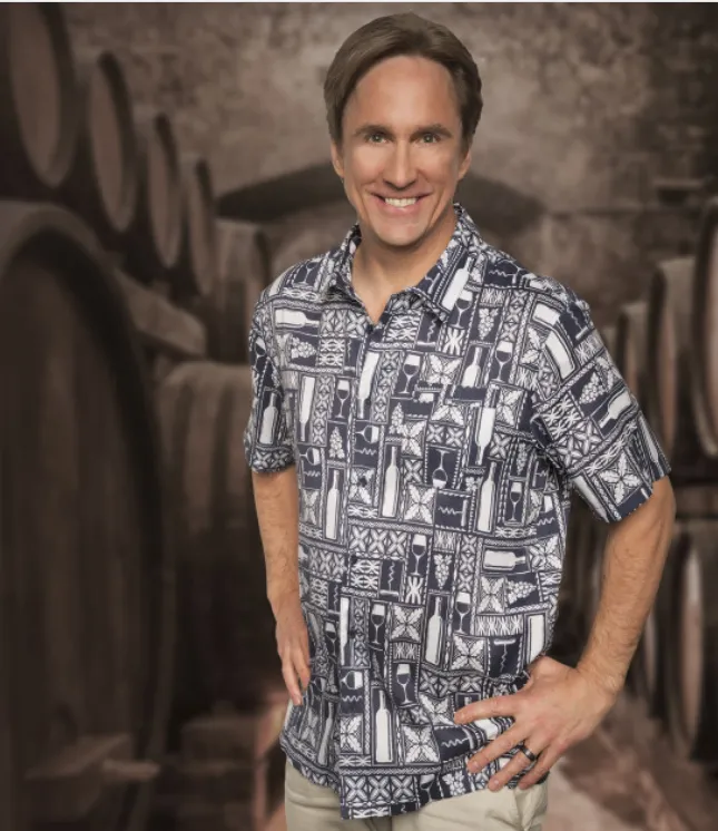 Mens Button Down Shirt - The Grand Cru