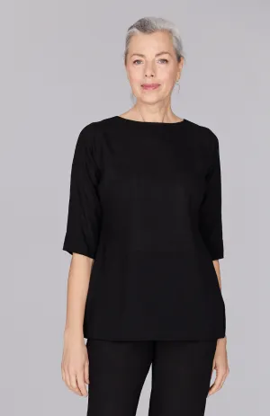 Microlinen Essential 3/4 Sleeve Blouse