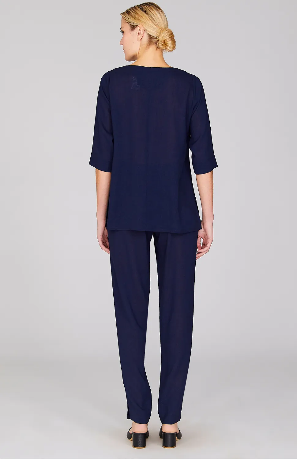 Microlinen Essential 3/4 Sleeve Blouse