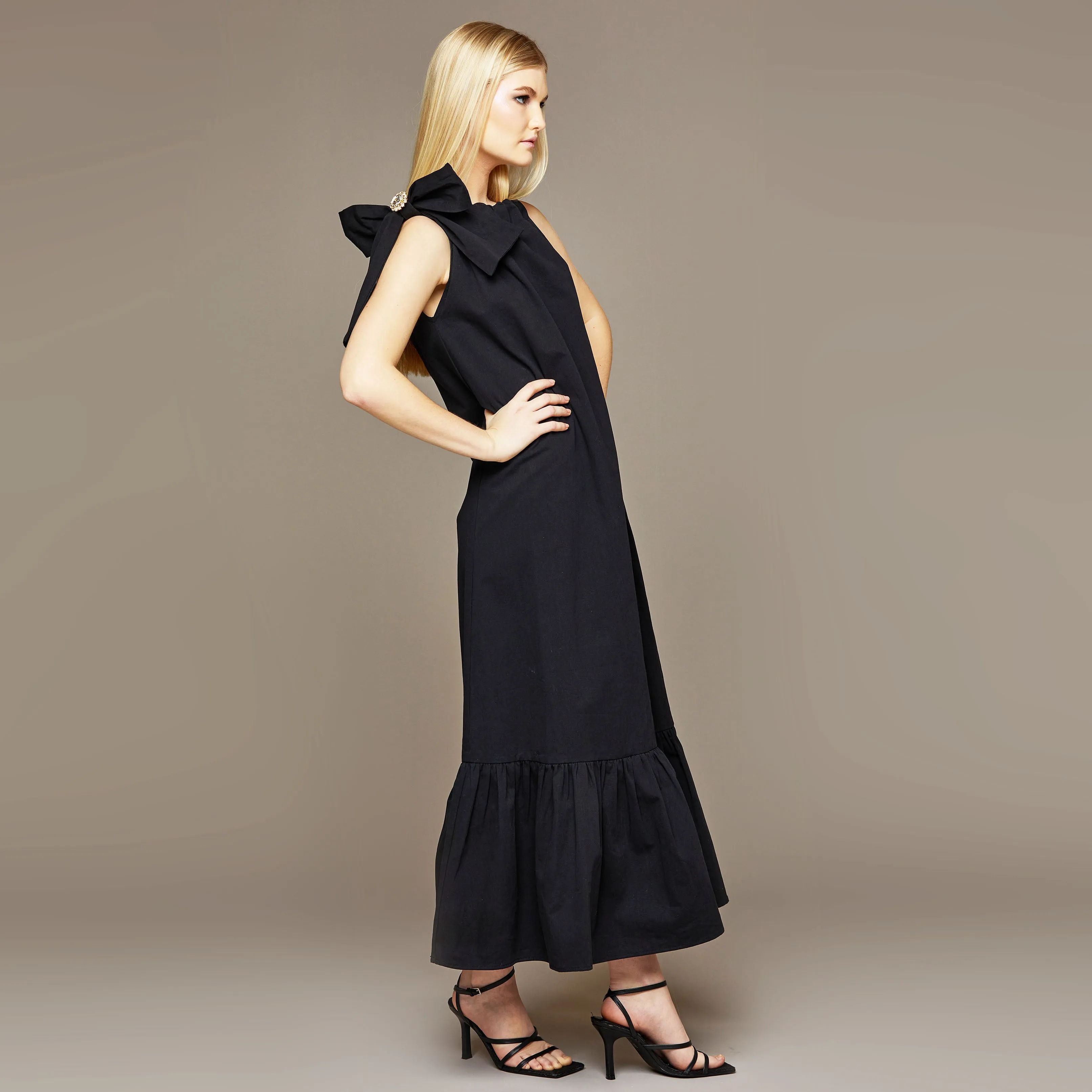 MME. CHLOE Dress - NOIR