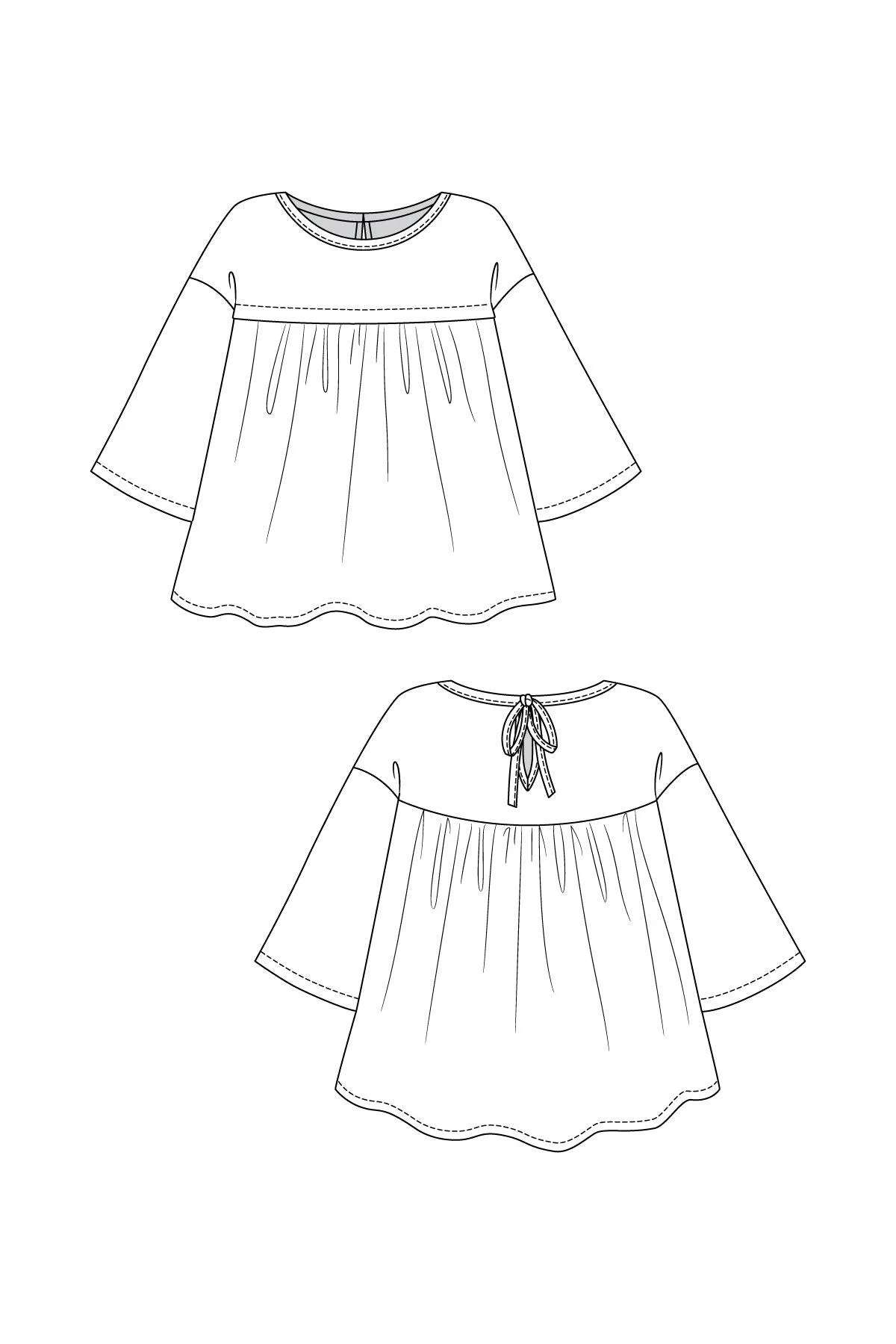 Named Clothing | Syli Dress & Blouse | Sewing Pattern
