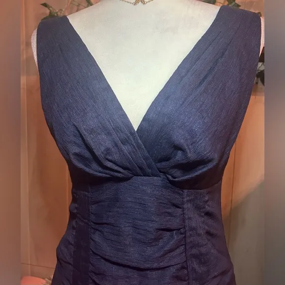 Nanette lepore blue sea maiden dress cocktail summer size‎ 4 like new