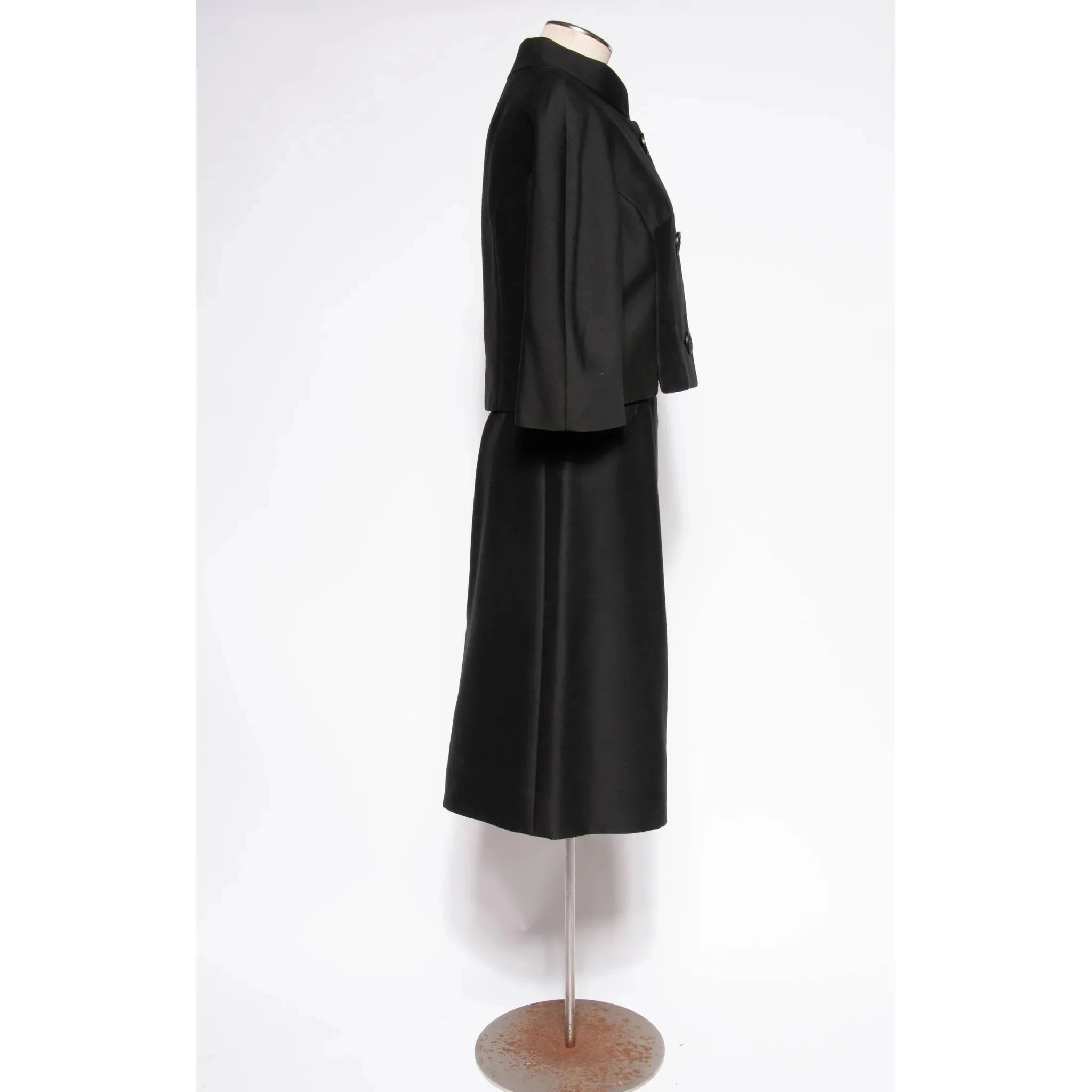NEIMAN MARCUS 1960s Jackie O Skirt Suit | M/L