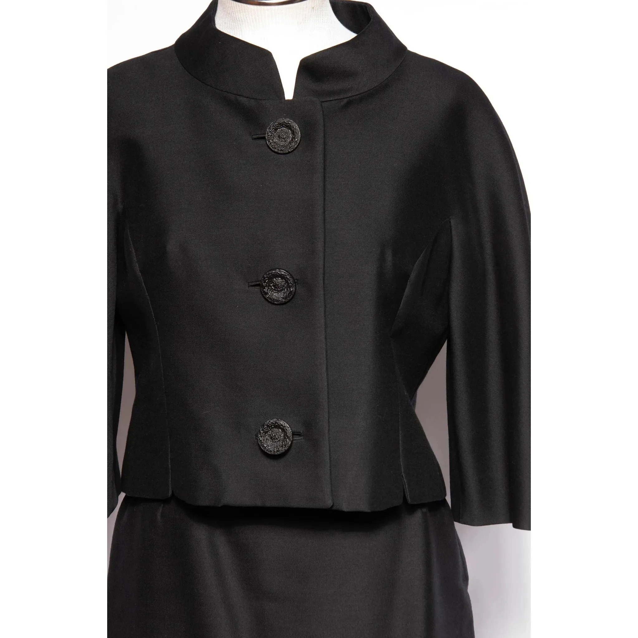 NEIMAN MARCUS 1960s Jackie O Skirt Suit | M/L