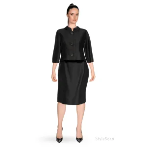 NEIMAN MARCUS 1960s Jackie O Skirt Suit | M/L