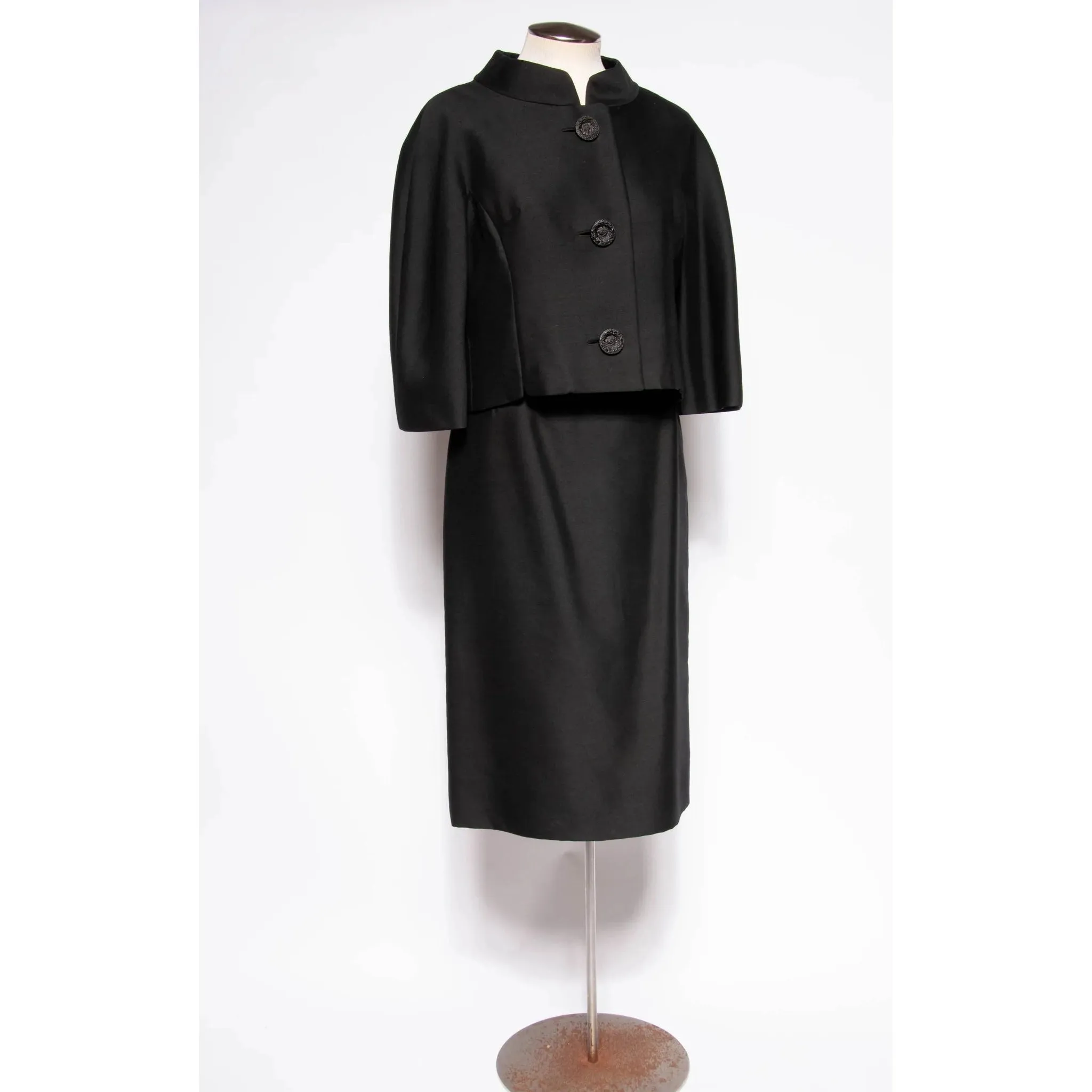 NEIMAN MARCUS 1960s Jackie O Skirt Suit | M/L