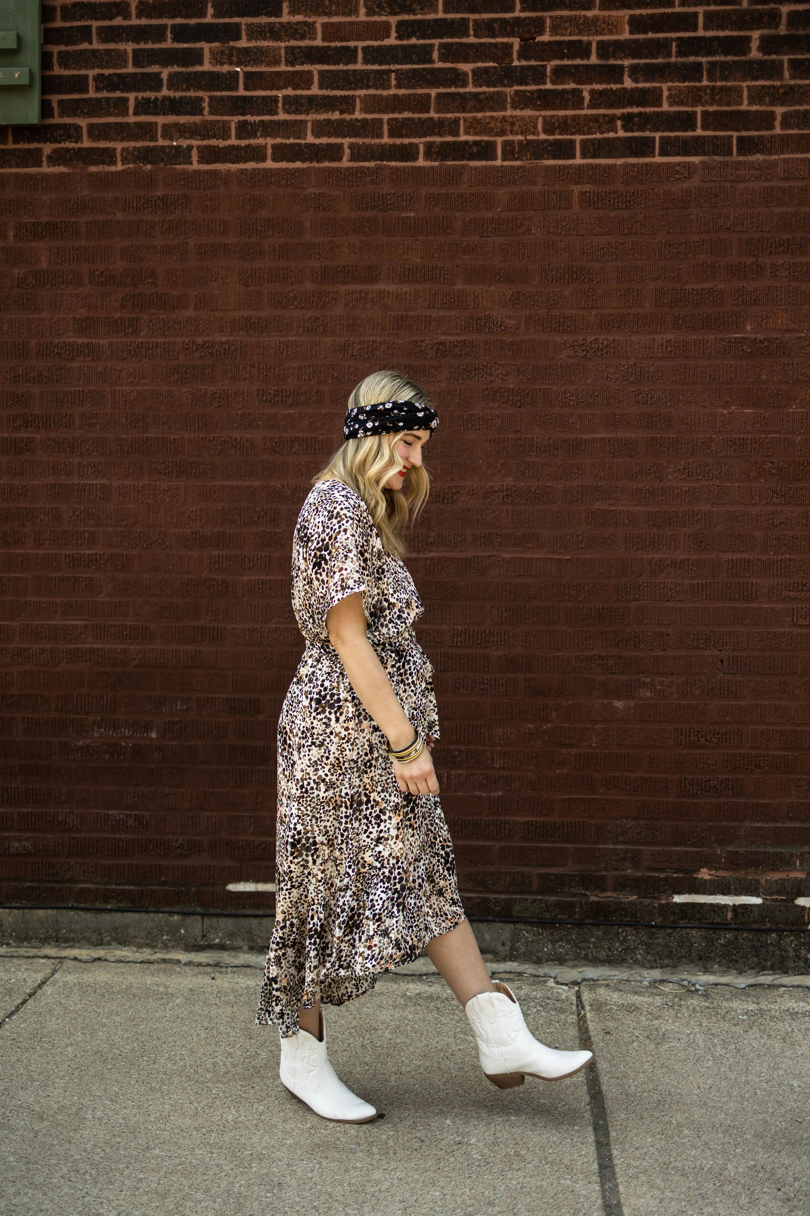 nelle dress in cream