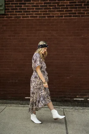 nelle dress in cream