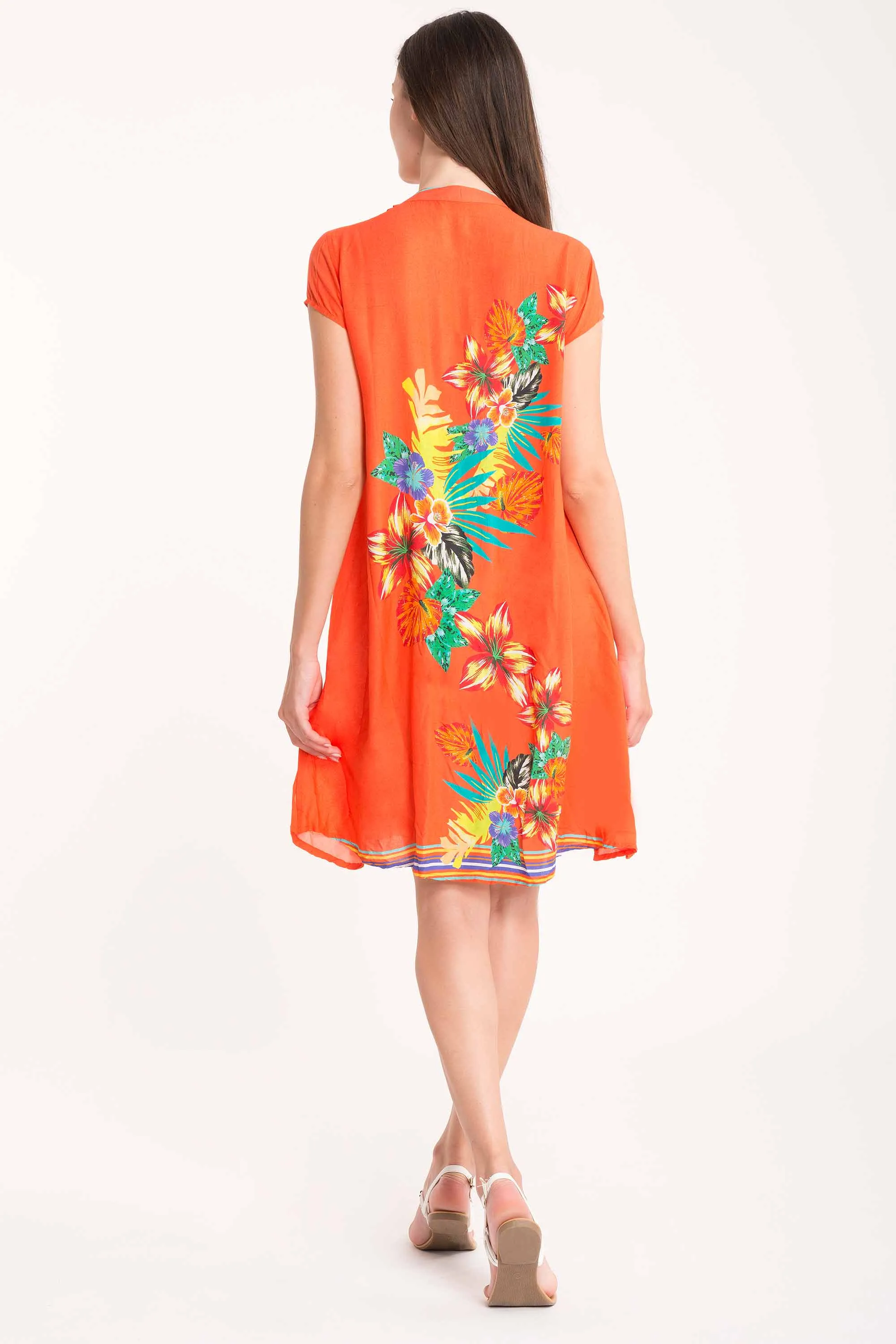 Nevis shirt dress