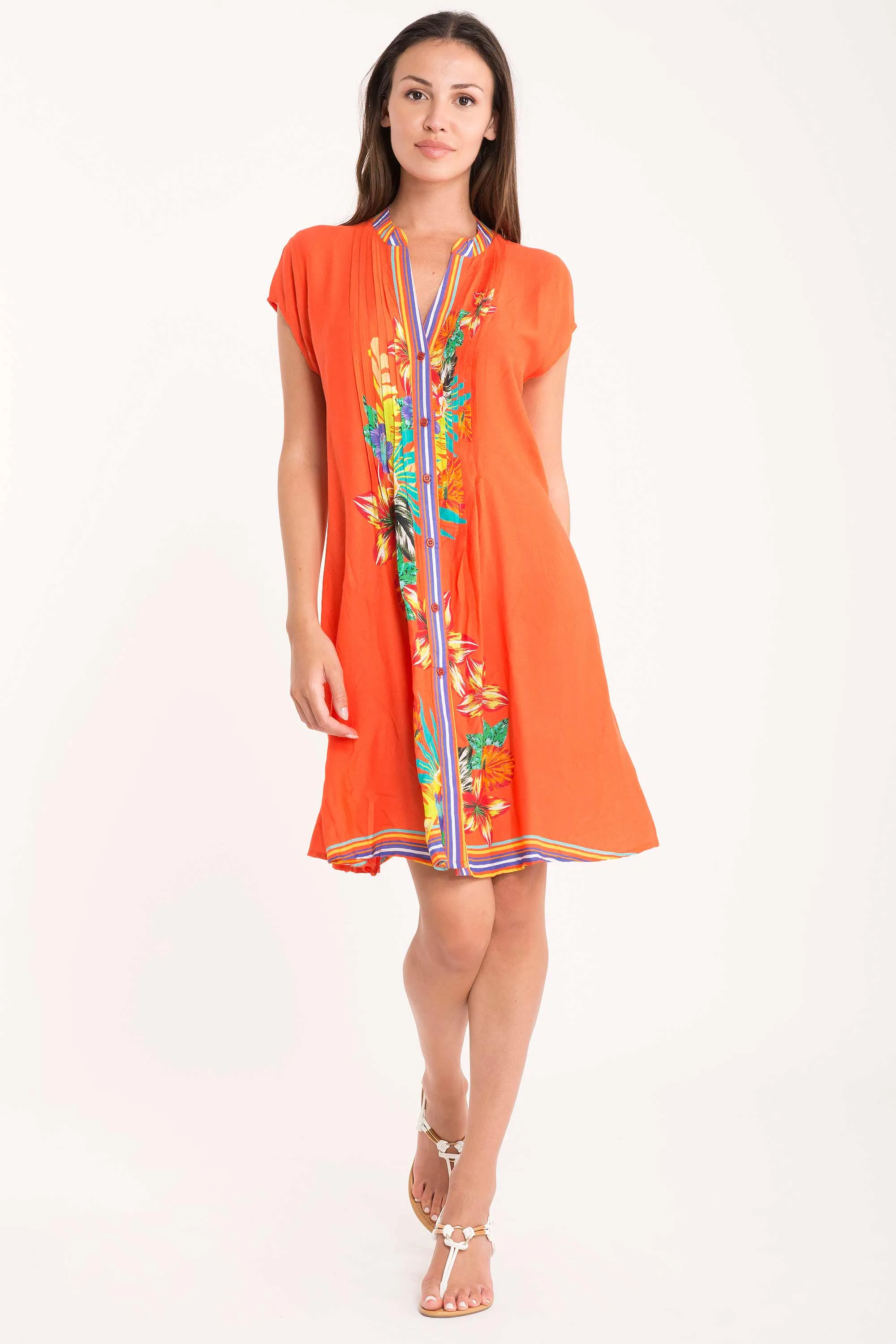 Nevis shirt dress