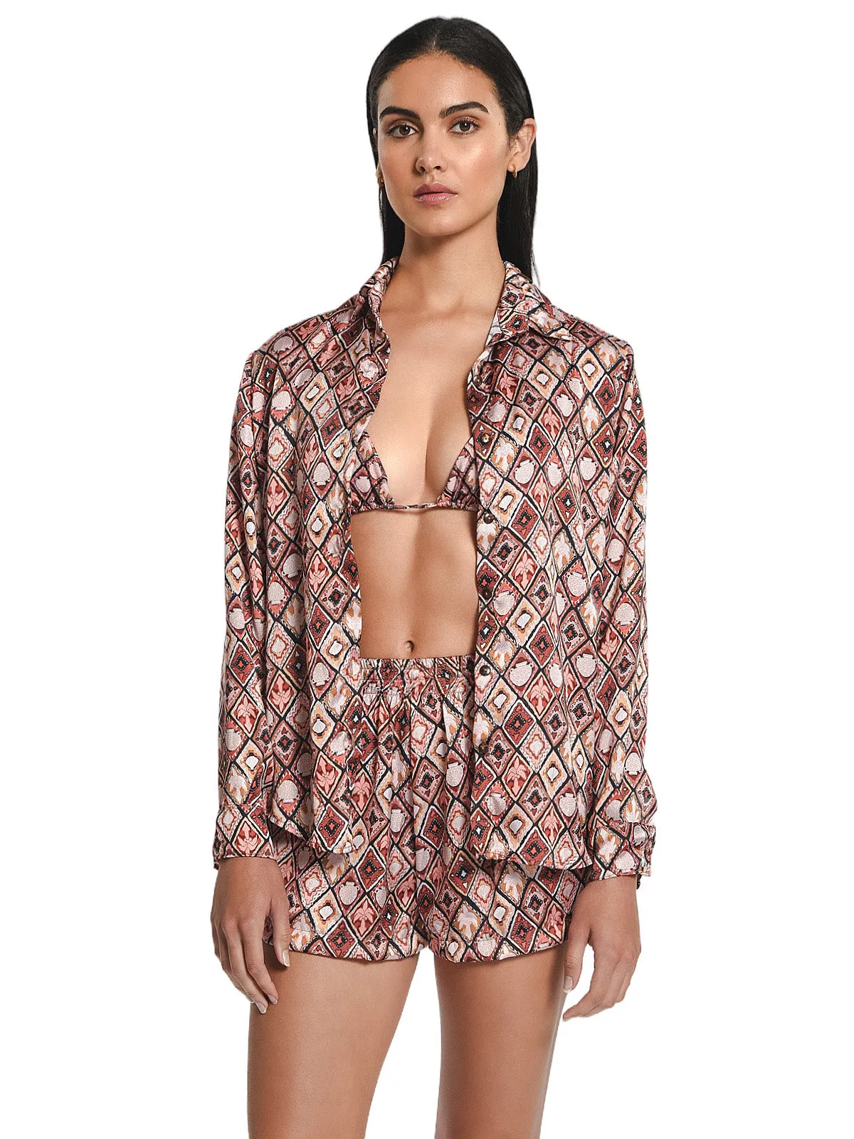 Nicole Blouse-Alexa Shorts