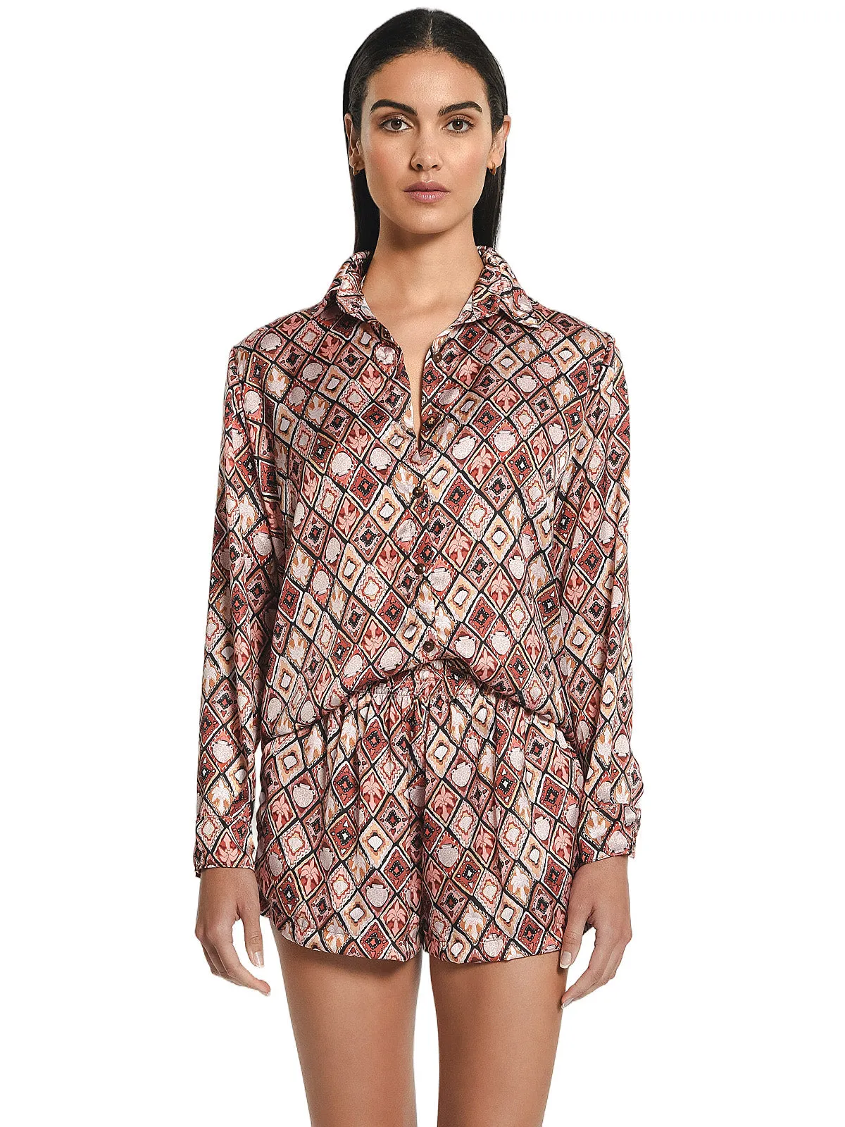 Nicole Blouse-Alexa Shorts