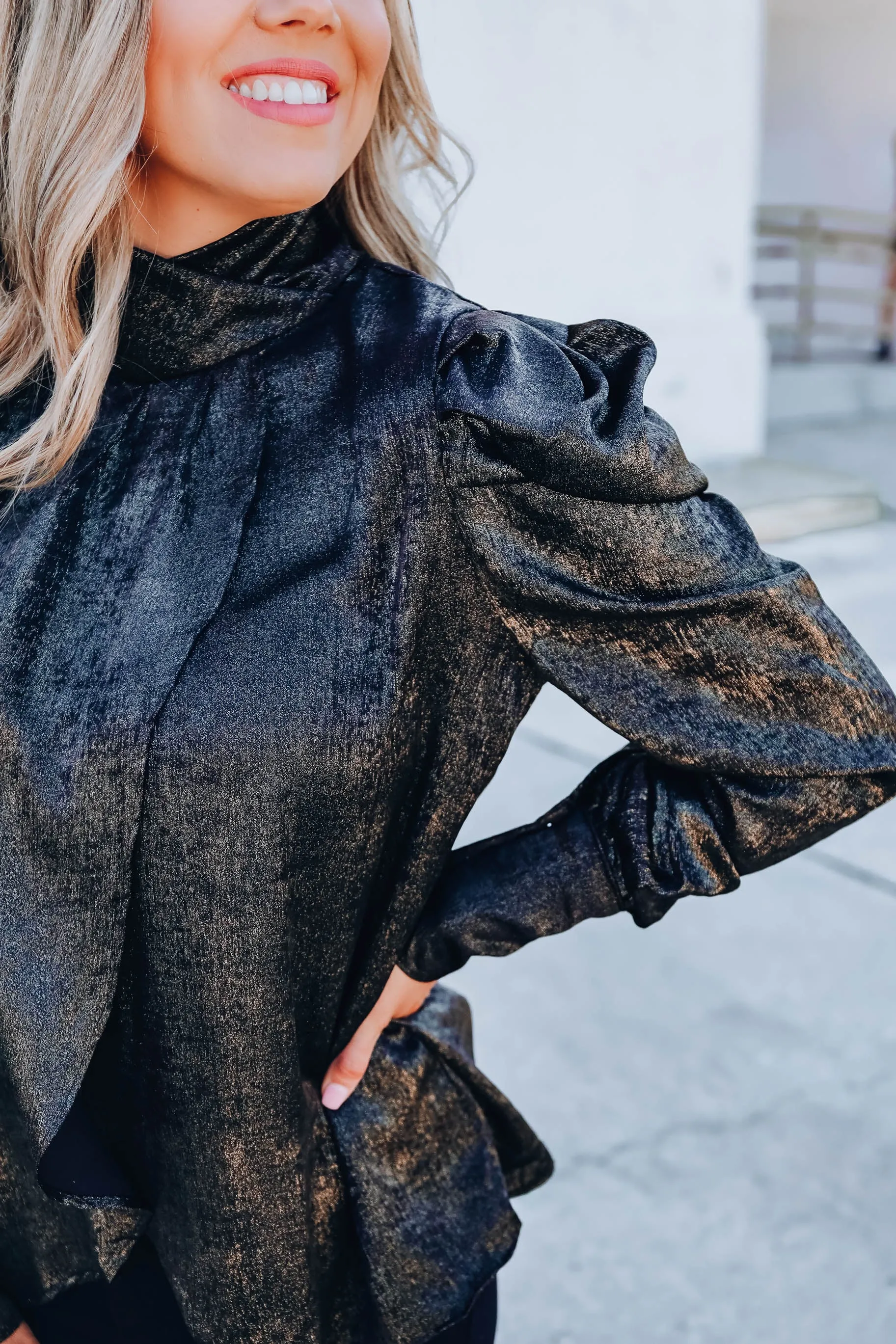 Nina Puff Sleeve Blouse