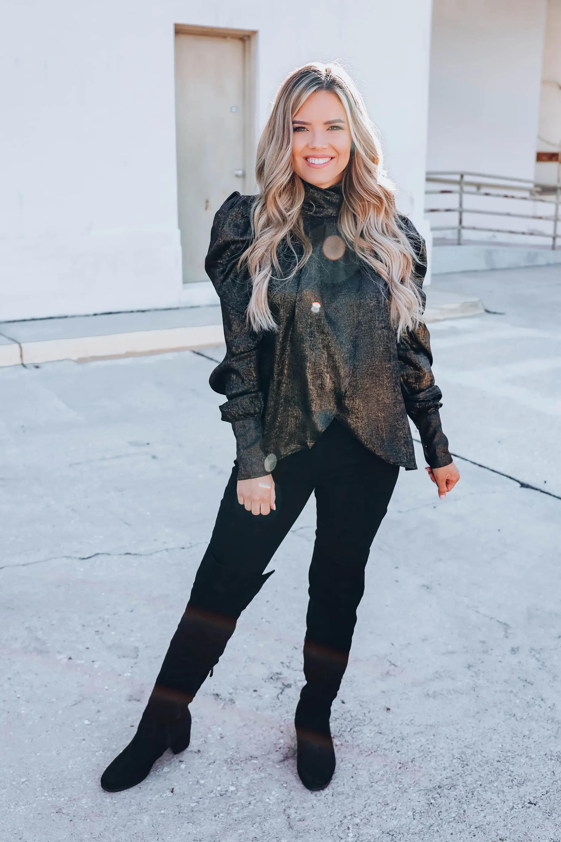 Nina Puff Sleeve Blouse