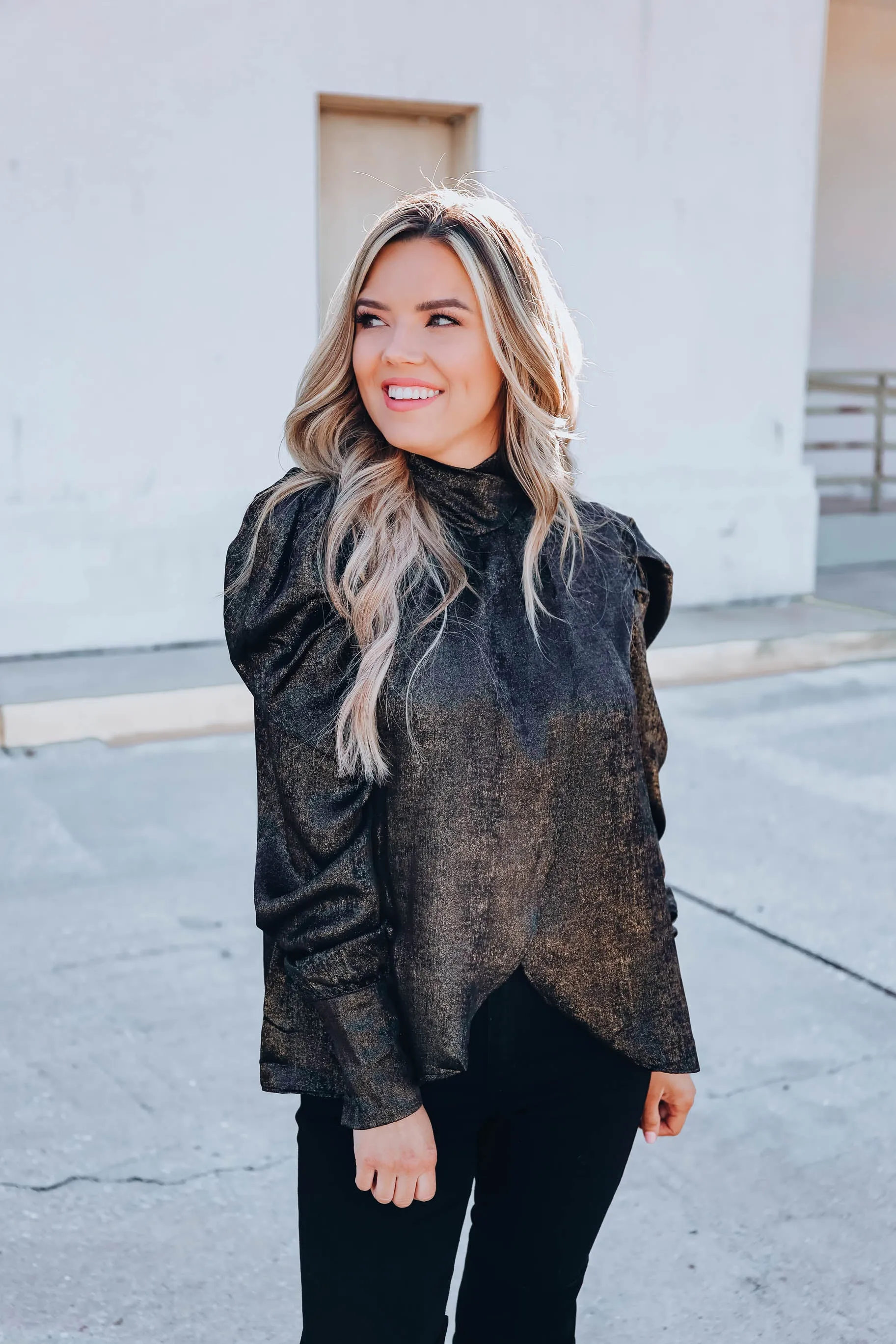 Nina Puff Sleeve Blouse