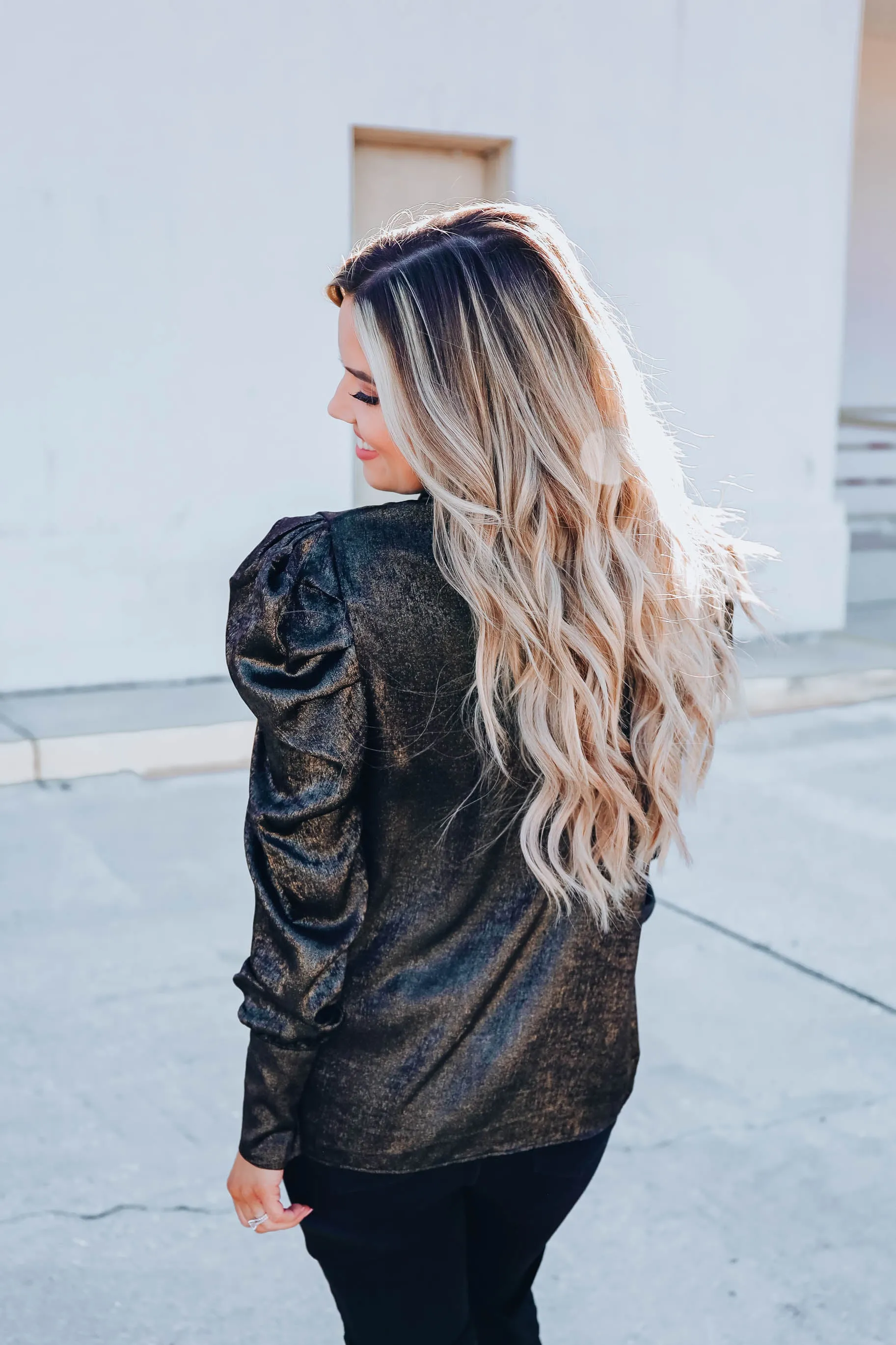Nina Puff Sleeve Blouse