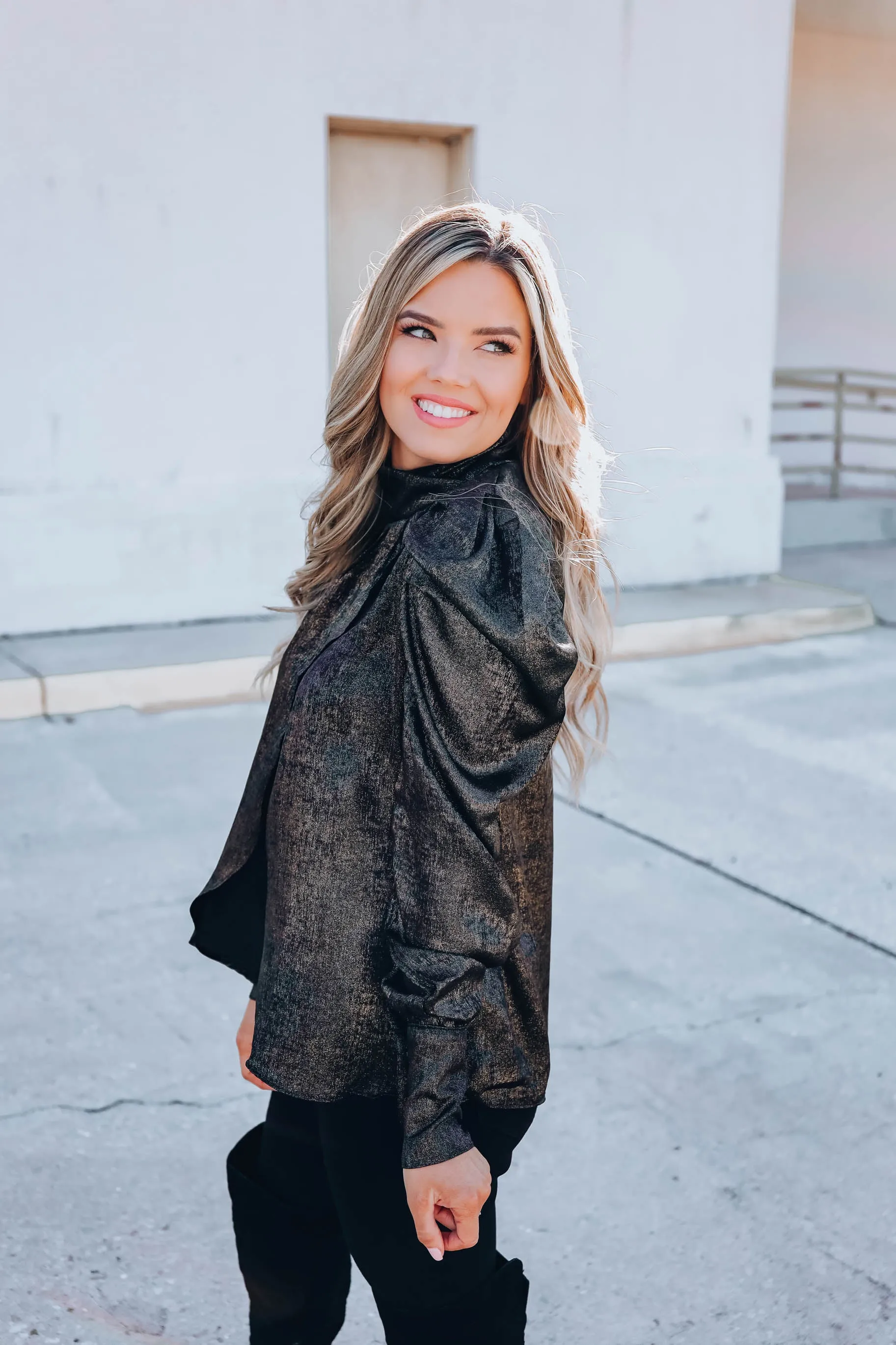 Nina Puff Sleeve Blouse