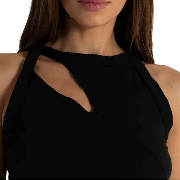 n:Philanthropy NEW Charley Sheath Cut Out Sleeveless Mini Cat Dress//Small