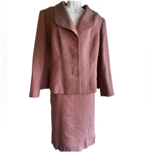 NWT Evan Picone suit size 22W Red Burgundy skirt suit PERFECT❤️❤️