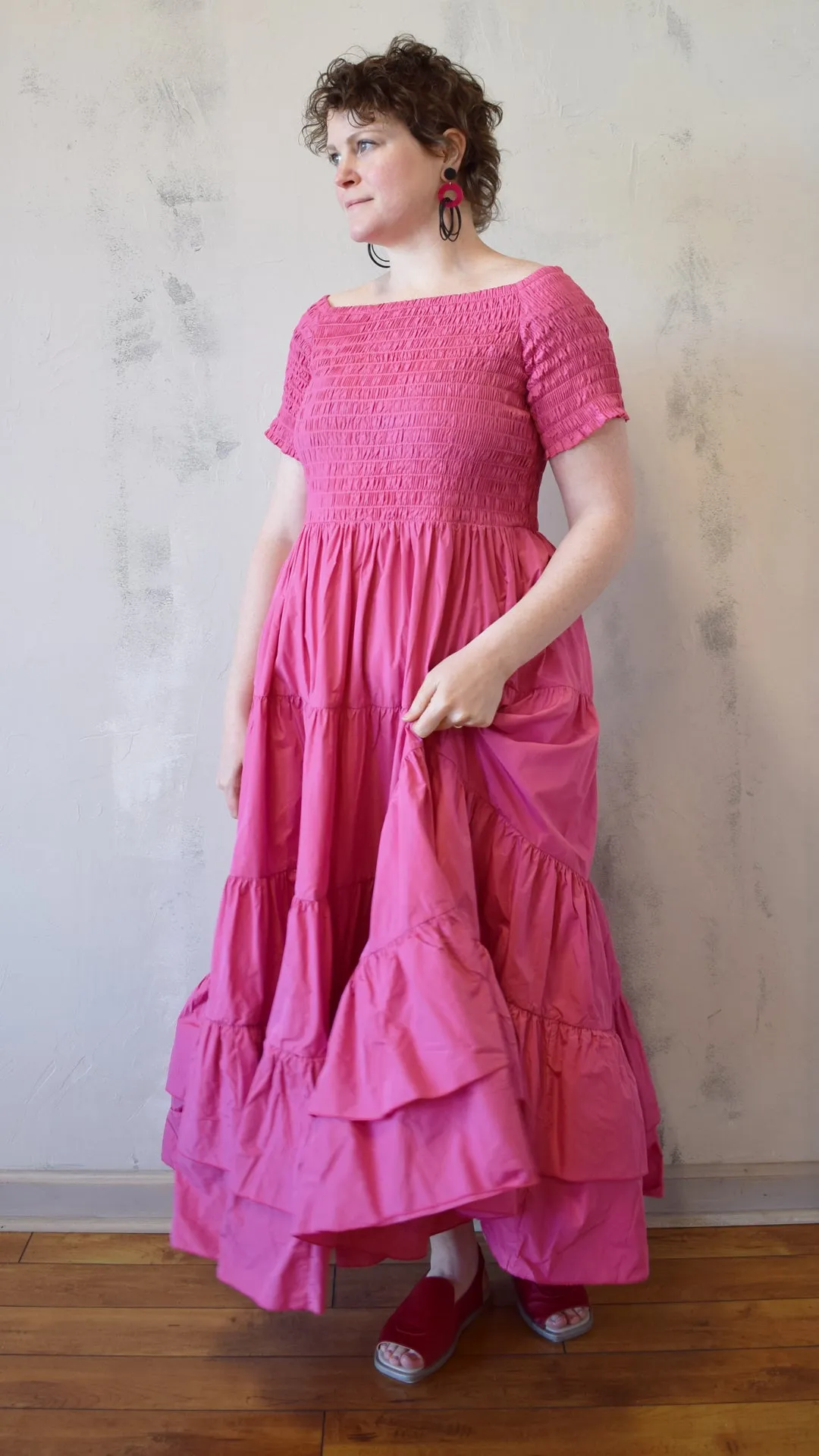 Off the Shoulder Dress (Multiple Colors)