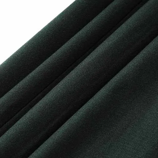 One Button Dark Green Pantsuit Fitted Blazer   Mid-High Rise Trousers Pantsuit Suit Formal Wear