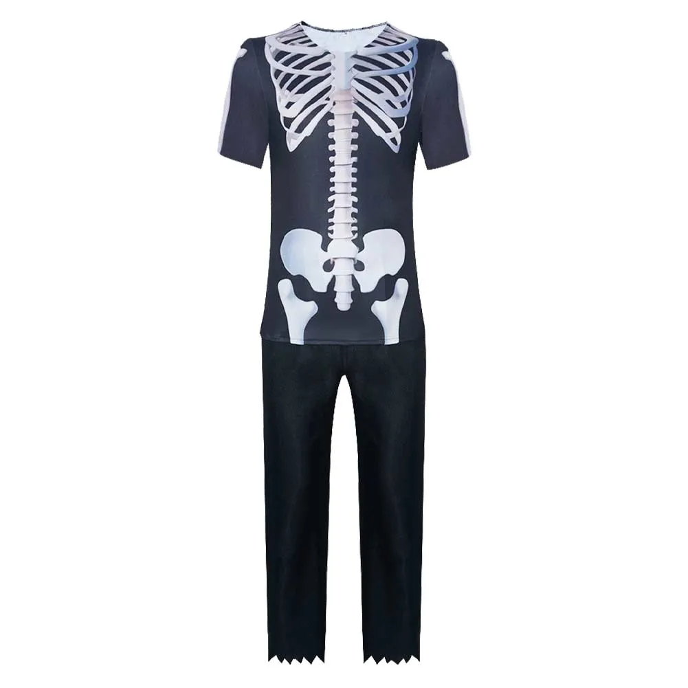 One Piece Brook Black Suit Cosplay Costume Outfits Halloween Carnival Suit