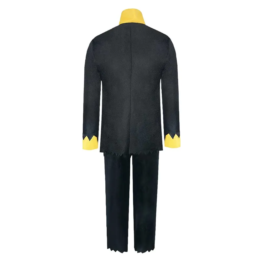 One Piece Brook Black Suit Cosplay Costume Outfits Halloween Carnival Suit