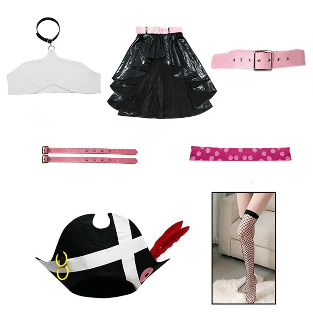 One Piece Film: Red Nami Cosplay Costume Top Skirt Hat Outfits Halloween Carnival Suit