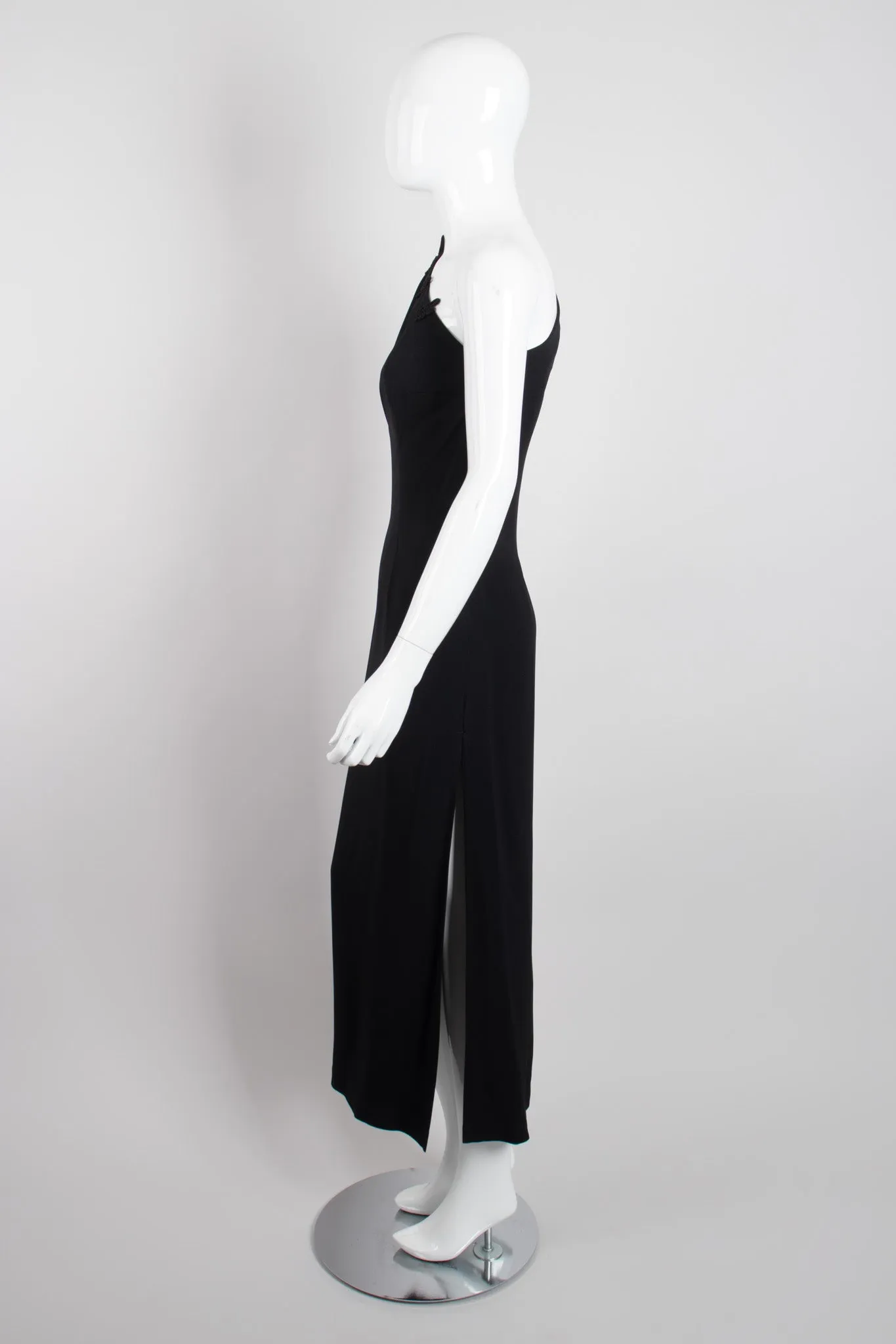 One-Shoulder Cheongsam Sheath Dress