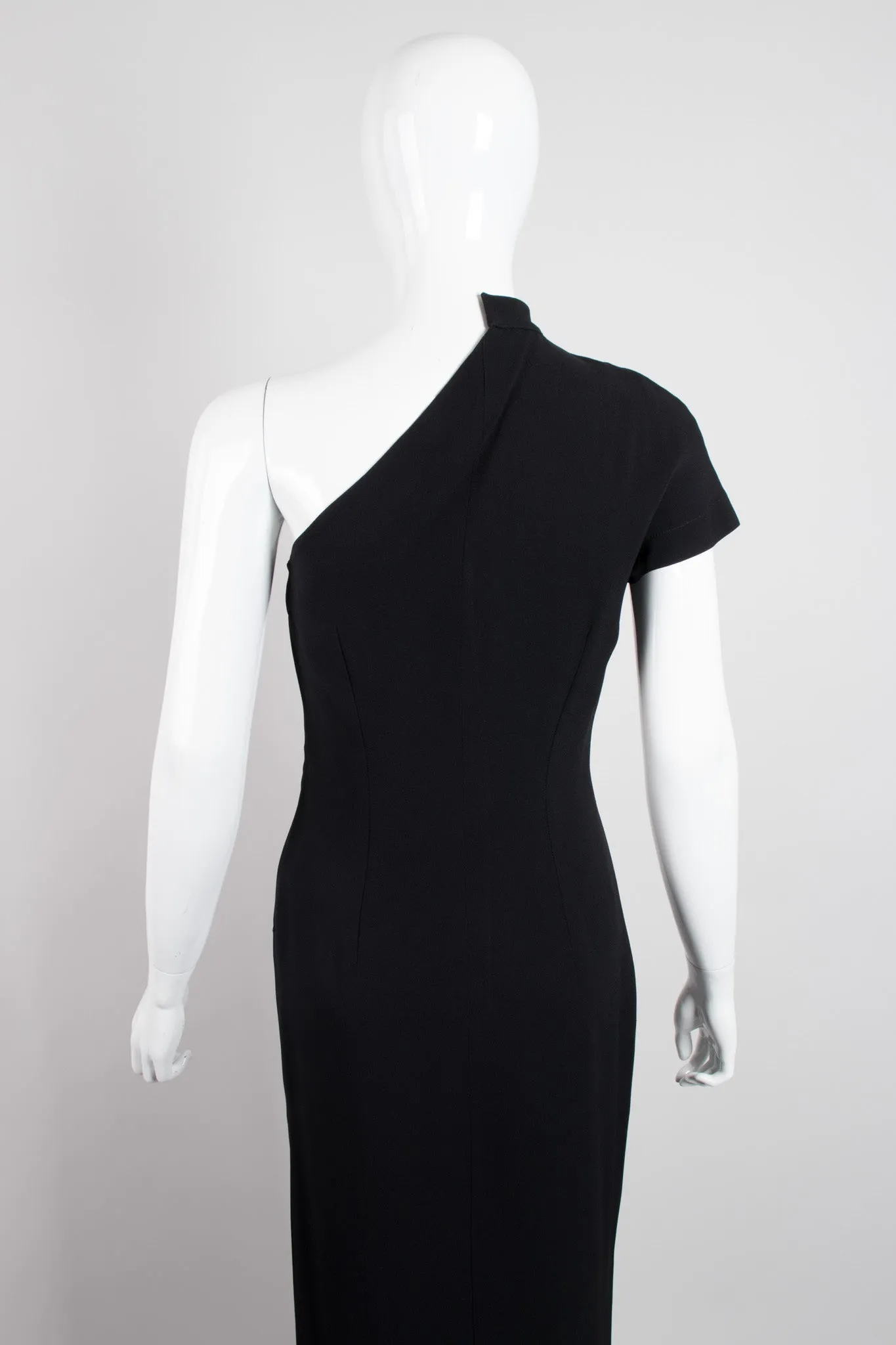One-Shoulder Cheongsam Sheath Dress
