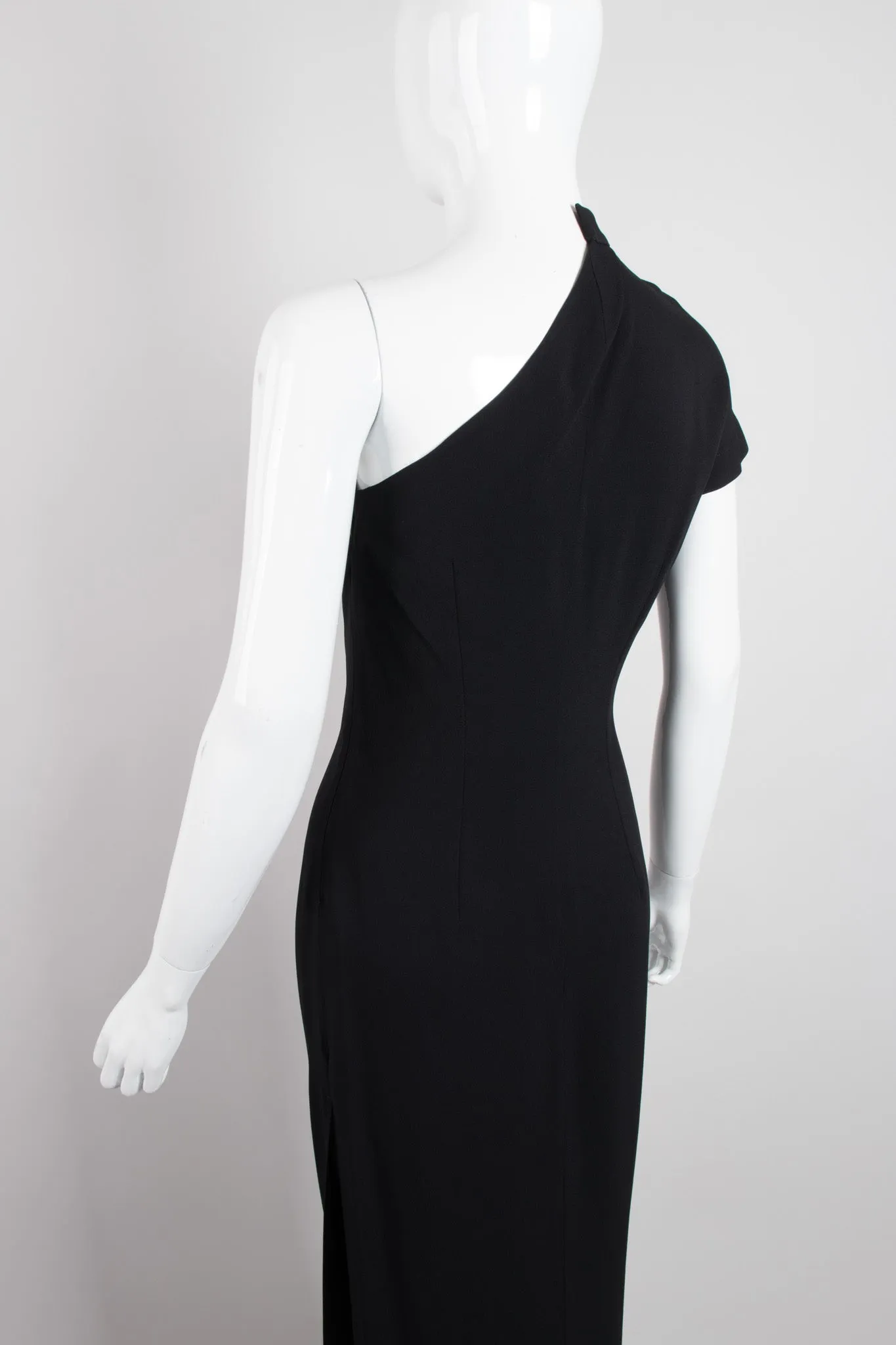 One-Shoulder Cheongsam Sheath Dress